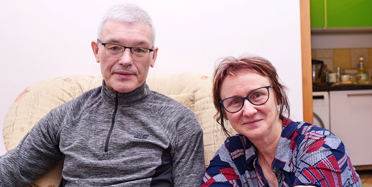 Darek Czoska uczy się żyć od nowa, a jego nauczycielką jest żona Ola