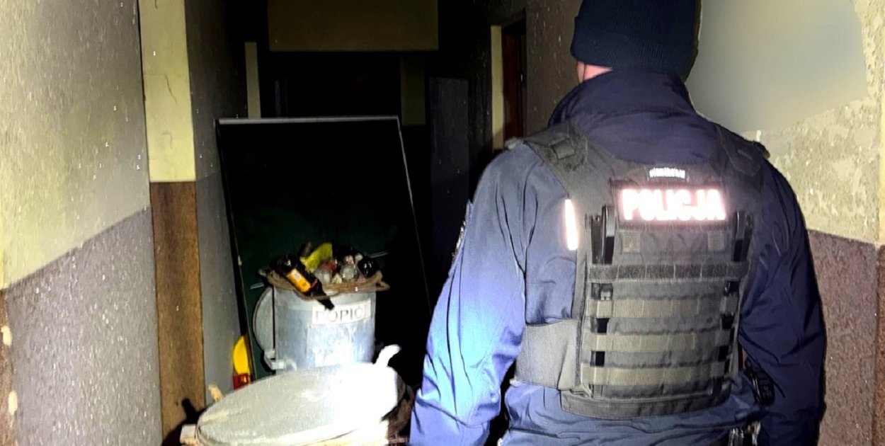 Policjanci pomogli mężczyźnie w kryzysie bezdomności