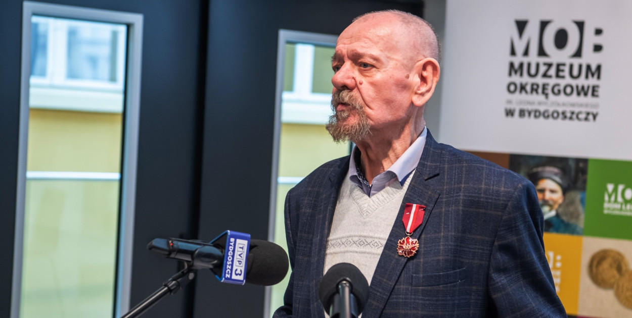 Zygmunt Kędzierski z Brązowym Medalem "Zasłużony Kulturze Gloria Artis"