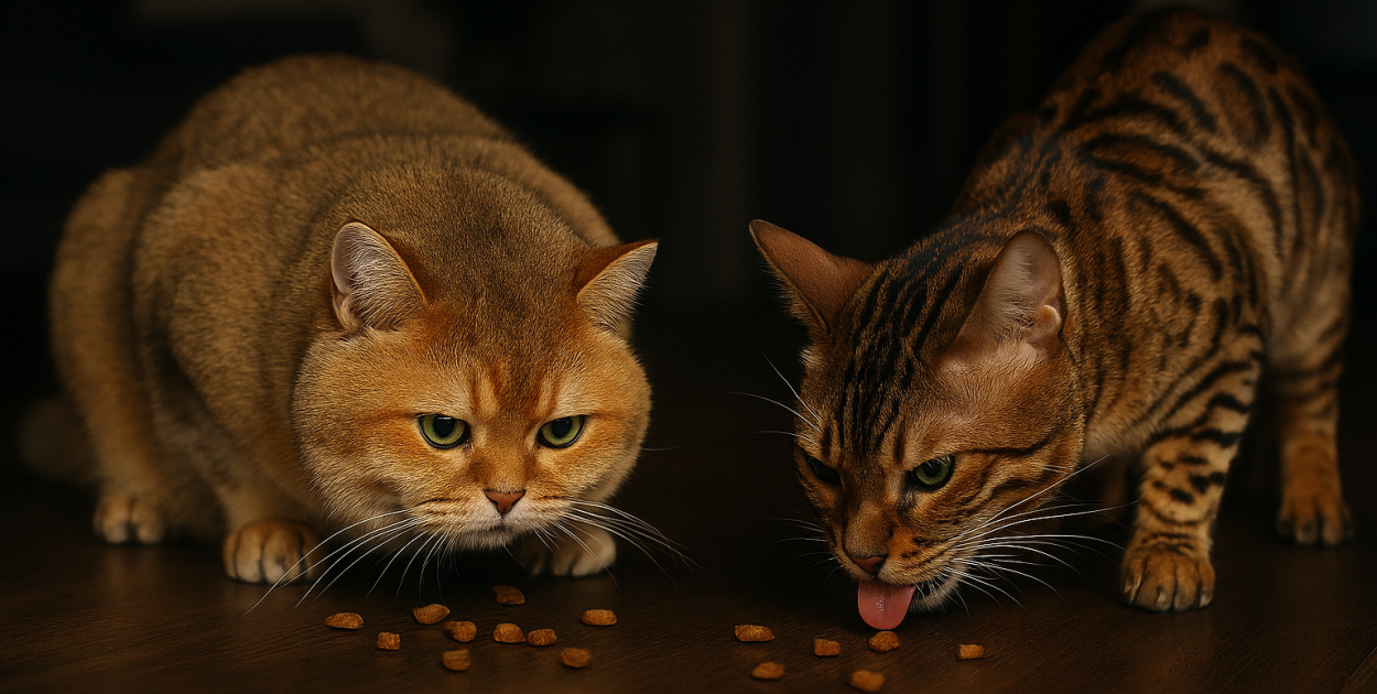 Jak dobrać przysmaki dla kota z nadwagą?