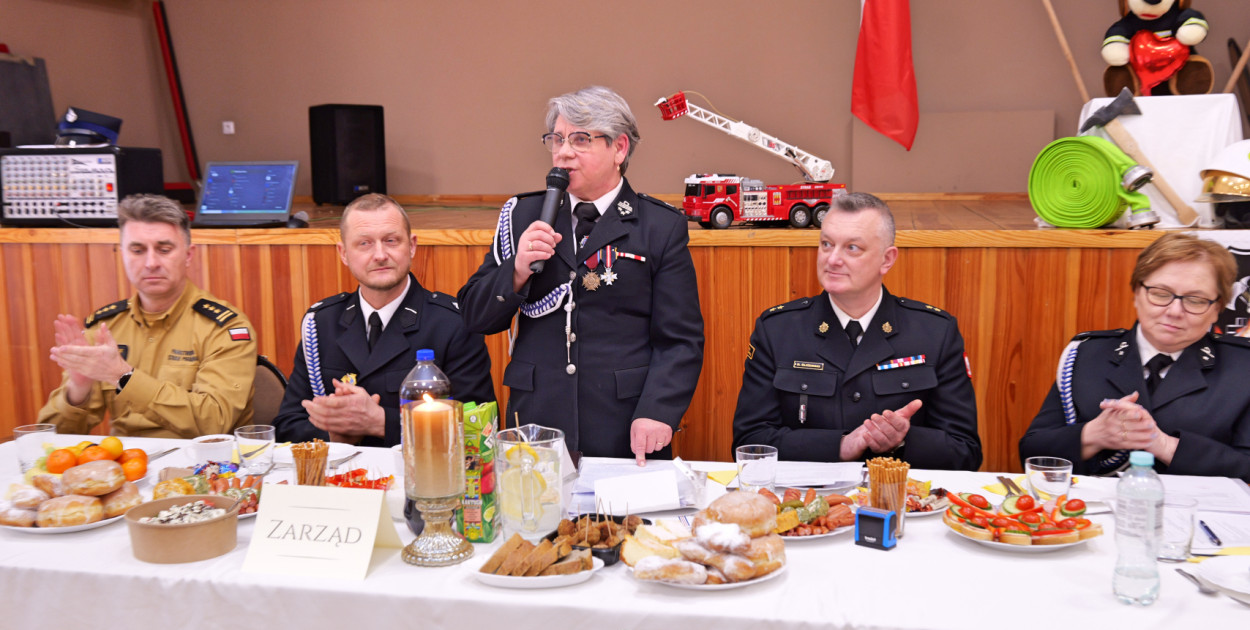 Pani Basia nosiła się zamiarem odejścia... Ale nadal jest prezeską OSP Raciąż!