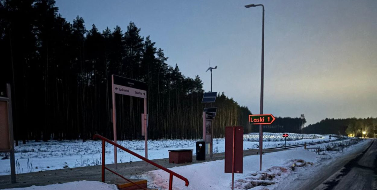 Gmina Śliwice: Wyremontowana stacja kolejowa pogrążona w ciemnościach