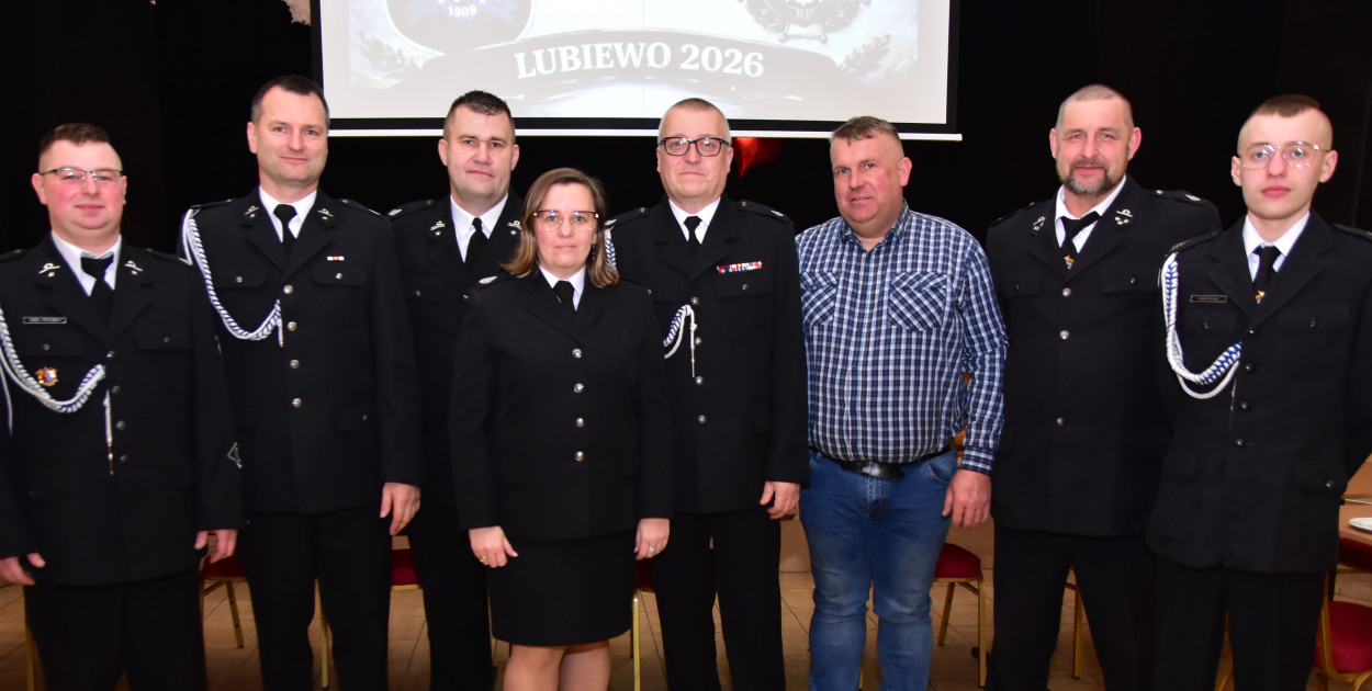 Druhny i druhowie z Lubiewa po zebraniu sprawozdawczo-wyborczym / ZDJĘCIA