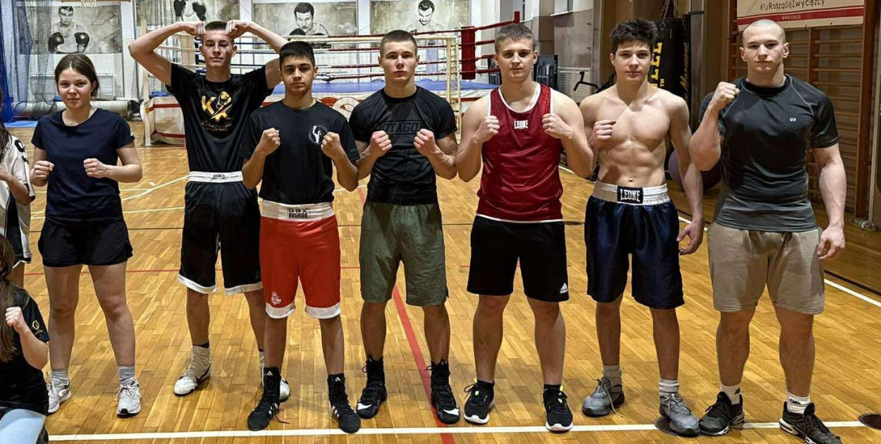 Tucholscy bokserzy trenowali pod okiem mistrzyni