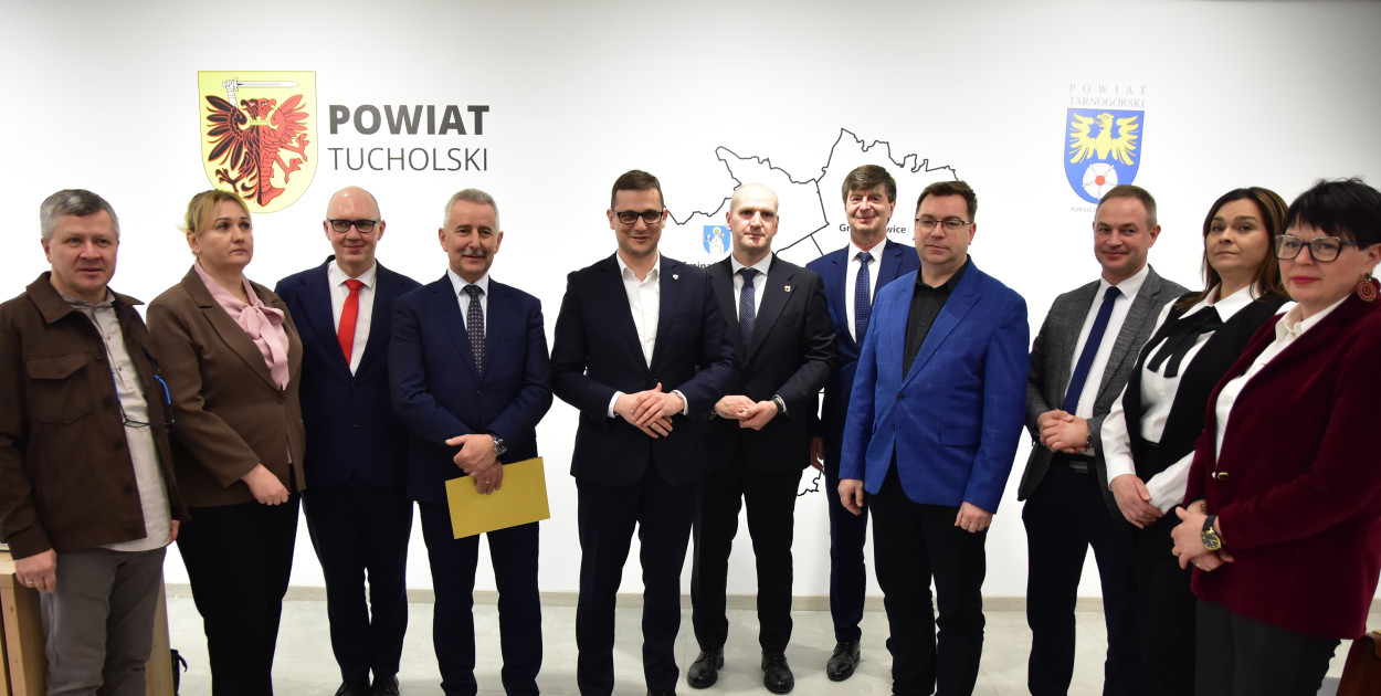 Wizyta wojewody Michała Sztybla w powiecie tucholskim. Czego dotyczyła? / ZDJĘCIA