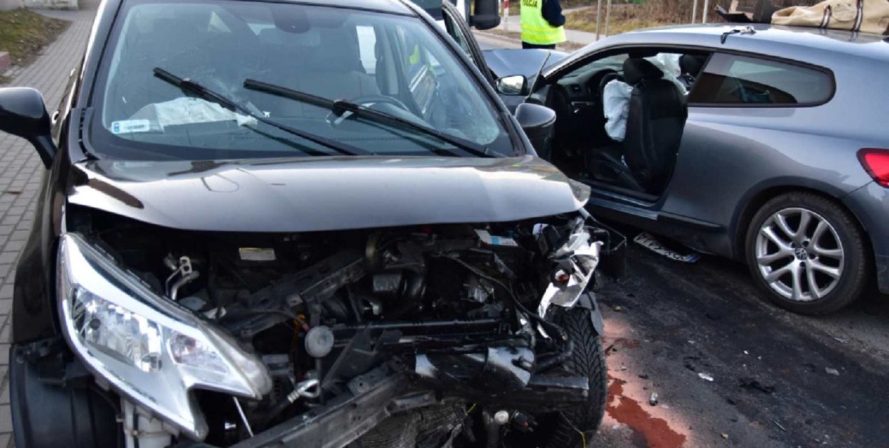 Tuchola: Wypadek na ul. Warszawskiej. Co ustalili policjanci?