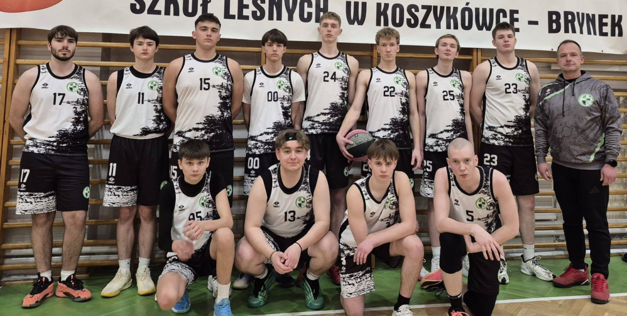 Bronią mistrzostwo! Tucholski leśnik dominuje pod koszem w mistrzostwach Polski