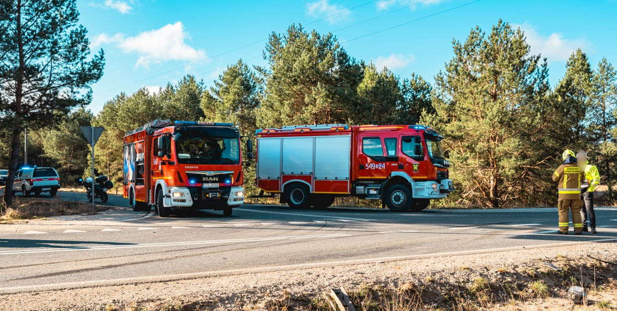 AKTUALIZACJA: Napoleonka po porannym wypadku jest już przejezdna