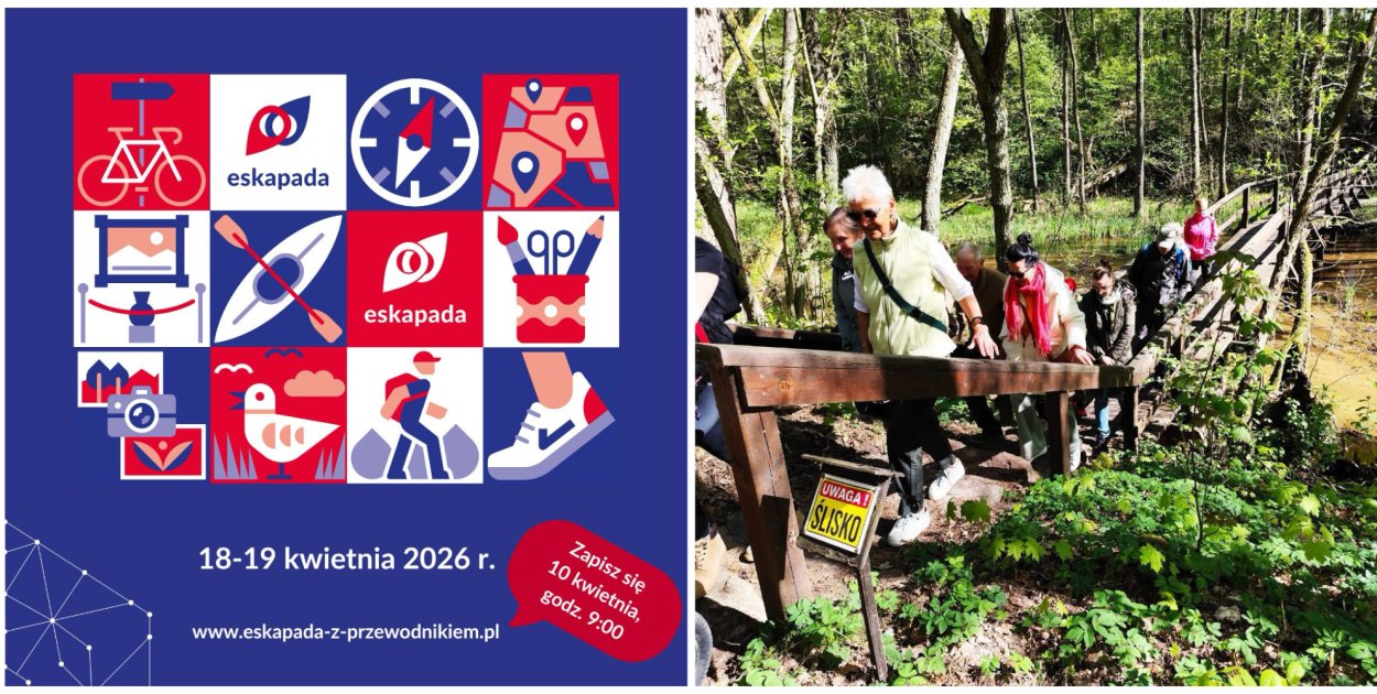 Eskapada z przewodnikiem. To będzie czas pełny bezpłatnych atrakcji. ZAPISZ SIĘ